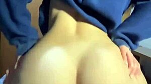 best reverse cowgirl ever from amateur college coed roommate ughh