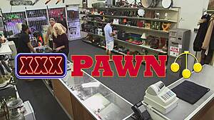 wow that astonishing young babe's tight pussy gets wrecked in shop