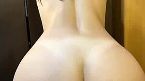 Big Ass College Coed Rides Cock Post-Shower Cowgirl