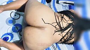 Rip Venezuelan Milf's Huge Ass Raw No Condom Painful Anal Creampie Trailer