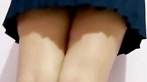 step-niece teases short skirts forever... finally skirt-up schoolgirl fuck casero!