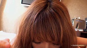 i love chichi's beautiful face deepthroat pov blowjob milf