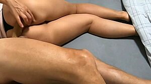 boy fucks unknown milf's wide pussy condom