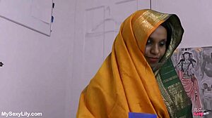 big boobed indian stepmom dirty talk sexin stepson hard