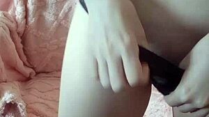 Chained Ebony Bunny Spreads Gaping Ass Pussy for Spanking Fingering