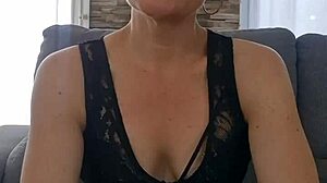 Mature Milf Teases in Sexy Lingerie Panties for Bold Beauty