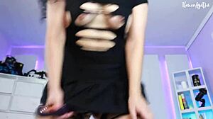 Agatha D Vibrator Quakes To Explosive Daily Orgasm