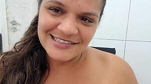 Paty Bumbum's Giant Hairy Wet Pussy Tease