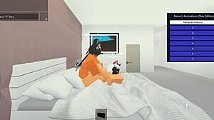 stepbro sneaks in roblox fucks me doggy pt 2