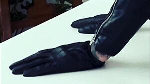 Leather-Clad Lesbians Group Fuck In Steamy Office 3some