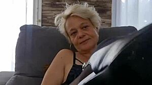 Mature Milf Teases in Sexy Lingerie Panties for Bold Beauty