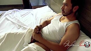 agat begs stepmom's friend for monster cock anal creampie