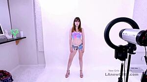 Sexy Brunette Fucked In Audition Casting