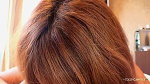 i love chichi's beautiful face deepthroat pov blowjob milf