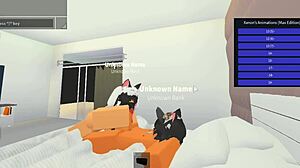 stepbro sneaks in roblox fucks me doggy pt 2