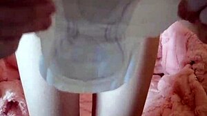 Chained Ebony Bunny Spreads Gaping Ass Pussy for Spanking Fingering