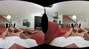 samantha jolie toys her pussy in hot vr action