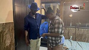 Grateful Babe Rides Cock Hard for That Sexy New Dress Gift