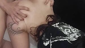 damn that hot latina college girl ditches studying to get doggystyled by her boyfriend