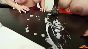 Angelina Castro Teaches Maggie Green Dick Draining