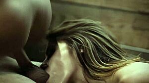 Petite teen shouldn't walk alone or she'll suck monster cock