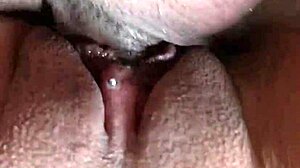 footjob creampie closeup with my pierced nipple sexy girl