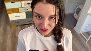 step sis in i love doggystyle tee seduced missionary creampie tight pussy