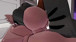 you fucking this super hot furry girl deep in roblox right now