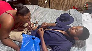 Grateful Babe Rides Cock Hard for That Sexy New Dress Gift