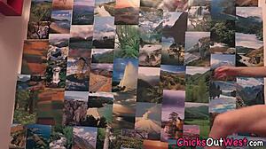 Skinny Australian Amateur Rubs Hairy Pussy and Toys in Hd Solo Reality