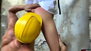 realtor slut gangbanged outdoors abandoned house high heels cumshots everywhere