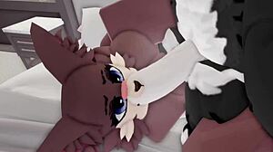 you fucking this super hot furry girl deep in roblox right now