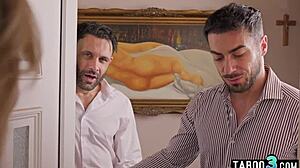 french milf maya rose shelter? take dp anal double cocks rough!