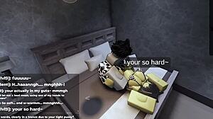 Roblox catgirl finally gives in after days of teasing