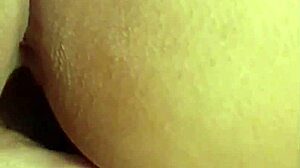 footjob creampie closeup with my pierced nipple sexy girl