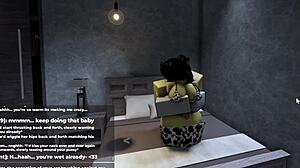 Roblox catgirl finally gives in after days of teasing