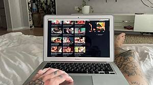 Big Booty Brunette Babe Rides Deep Cowgirl then Bent Over Doggystyle POV Moaning Quickie