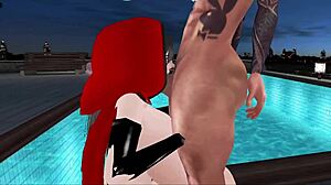 rough sex with big-titted little red riding hood?