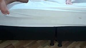 Hot trio watching wife fuck friend then joining latina fun