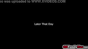 Petite Stepsis Allie Addison Obsessed with Chores and Rough Blowjobs