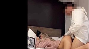 Skinny Tinder Slut Rides and Gulps Cock Till Swallowing Every Drop