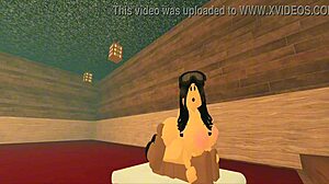 Roblox girls take monster BBC part 1