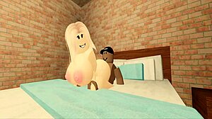 Roblox girls take monster BBC part 1