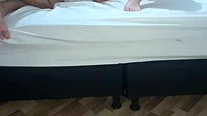 Hot trio watching wife fuck friend then joining latina fun