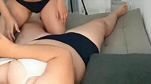 experienced mature lesbian orgasms in rough pussy play