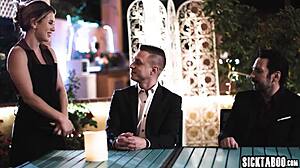 Teen Paige Owens Begs Friends for Brutal Double Penetration Fuck