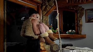 Zazie Skymm's Petite Blonde Body Takes Epic Gonzo Cumshot Ride!