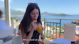 Public Agent Pounds Katty West In Wild Outdoor Fuck