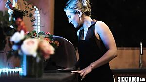 Teen Paige Owens Begs Friends for Brutal Double Penetration Fuck