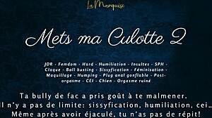 Wearing My Panties Again? French Femdom Joi Takes Control